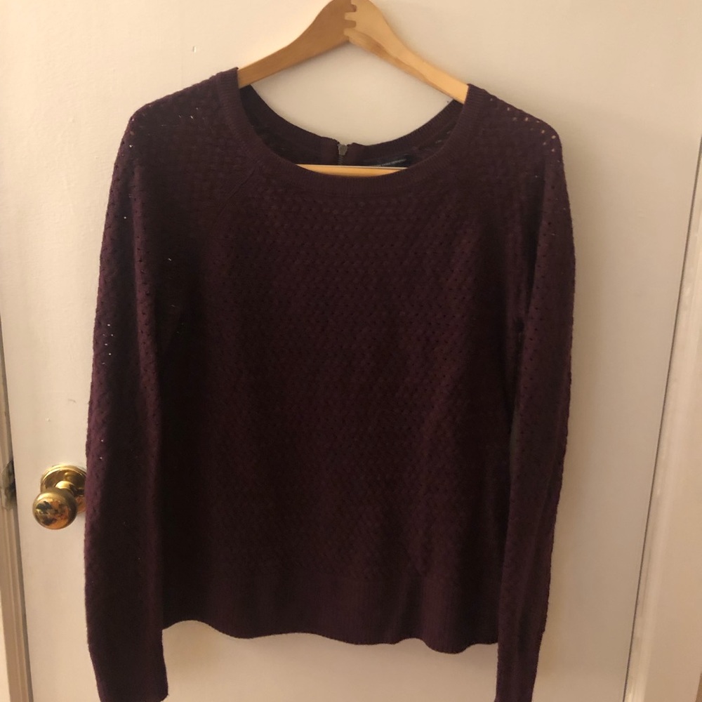 Maroon American eagle sweater